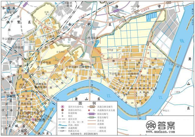 浙江省各市、县地图