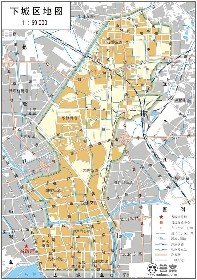 浙江省各市、县地图