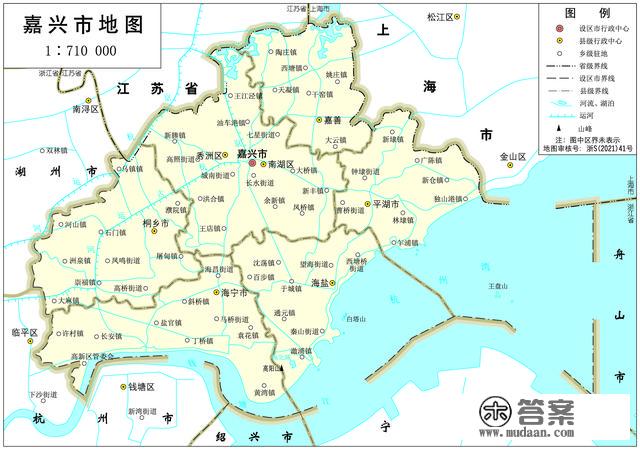 浙江省各市、县地图