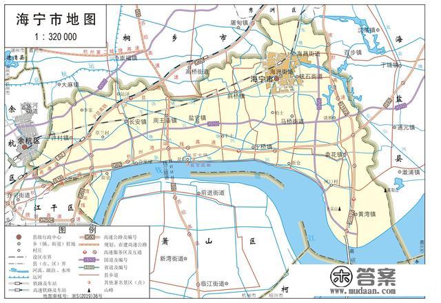 浙江省各市、县地图