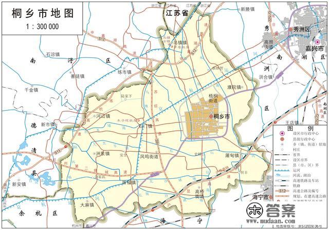 浙江省各市、县地图