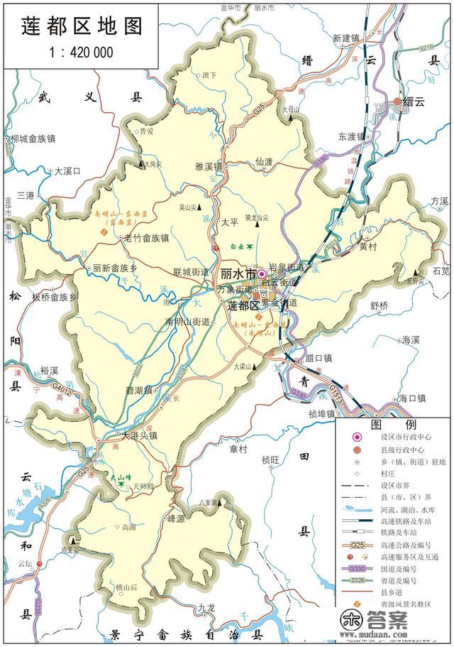 浙江省各市、县地图