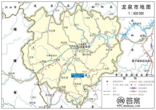 浙江省各市、县地图