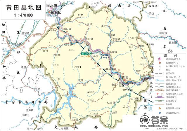 浙江省各市、县地图