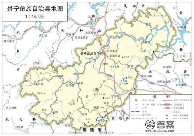 浙江省各市、县地图