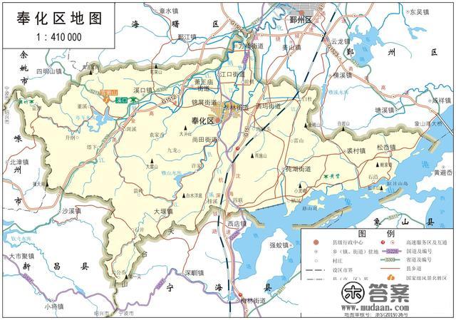 浙江省各市、县地图