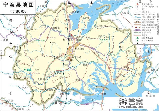 浙江省各市、县地图