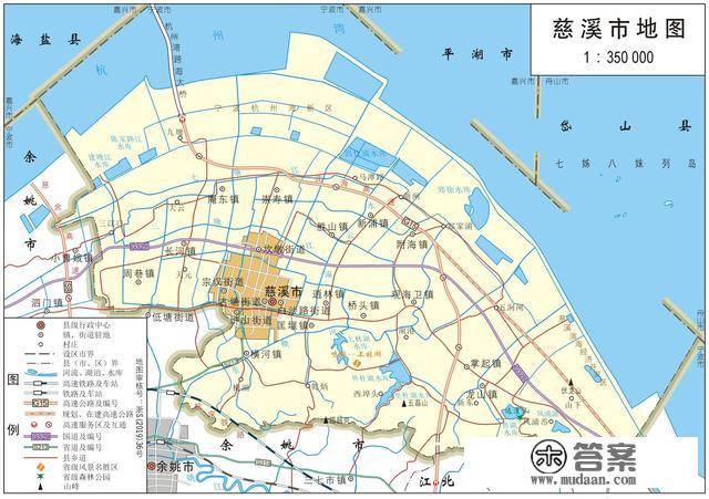 浙江省各市、县地图