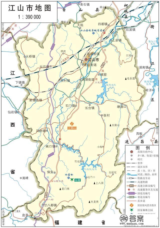 浙江省各市、县地图