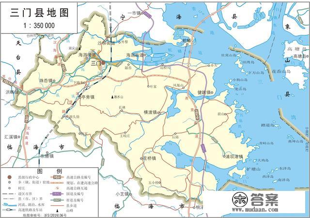 浙江省各市、县地图