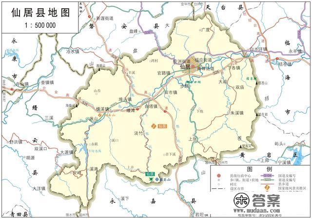 浙江省各市、县地图