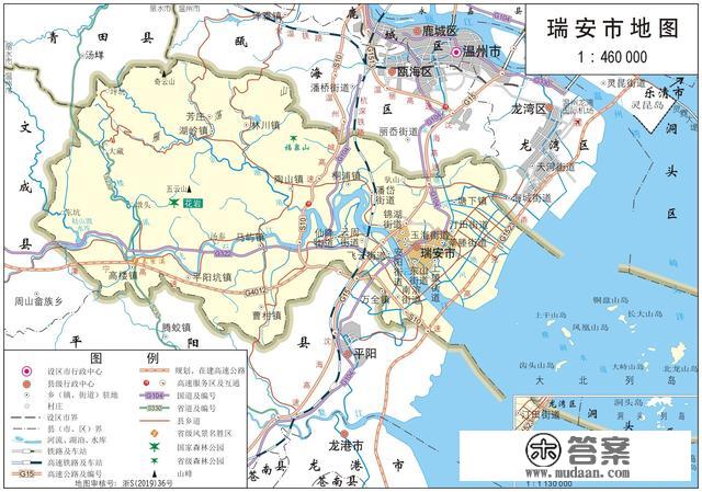 浙江省各市、县地图