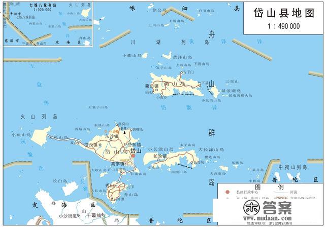 浙江省各市、县地图