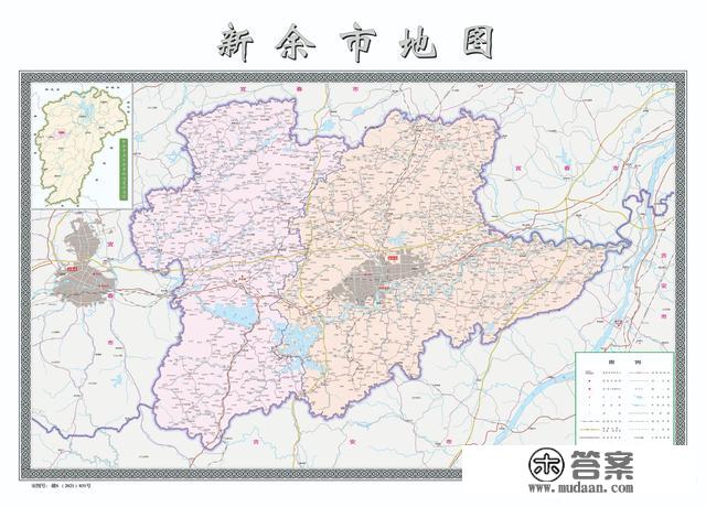 江西省各市、县地图