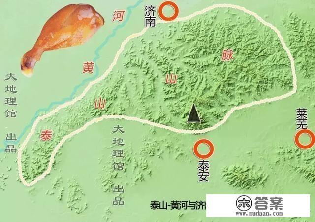 一组地图，认识山东省会济南