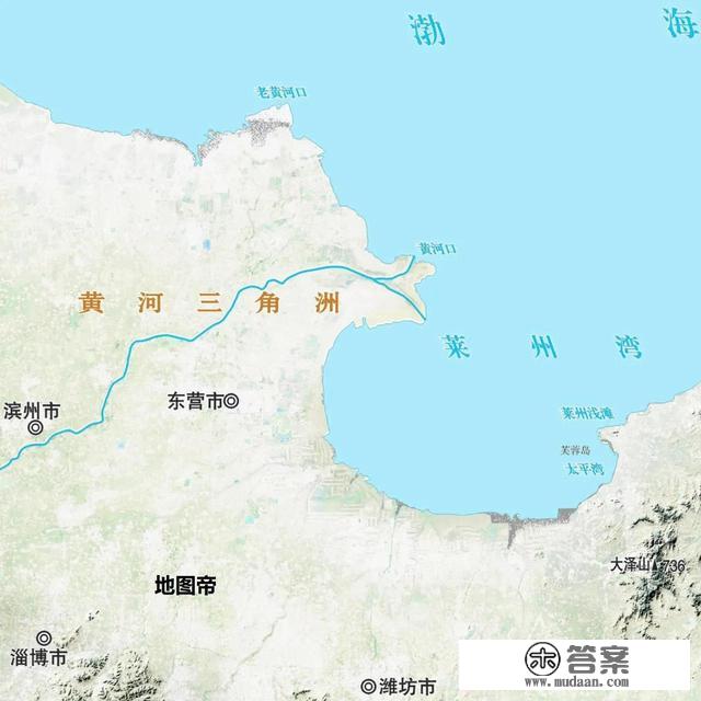 最新版‖山东省2022年高清地形图（建议收藏）