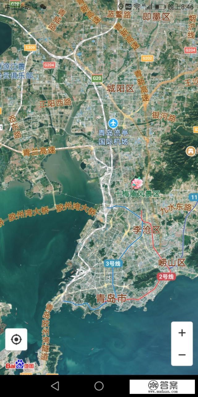 山东各市同比例下的卫星城市图（五公里）哪个是你的最爱！