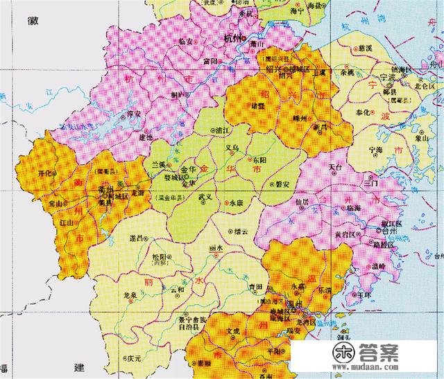 金华历史的巅峰时刻：竟管辖这15个县市