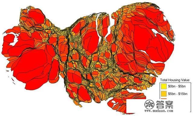 根据地理和文化介绍美国的地图