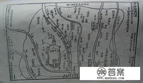 清乾隆版《顺德府志》中的一府九县堪地图