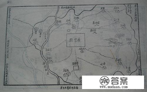 清乾隆版《顺德府志》中的一府九县堪地图