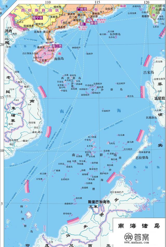 看看其他国家宣称的专属经济区，就能明白南海为何经常引发矛盾