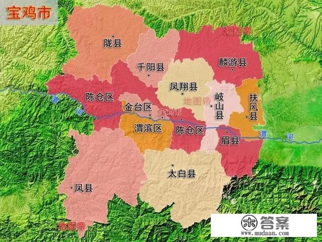 最新版‖陕西省2020年标准地图（建议收藏）