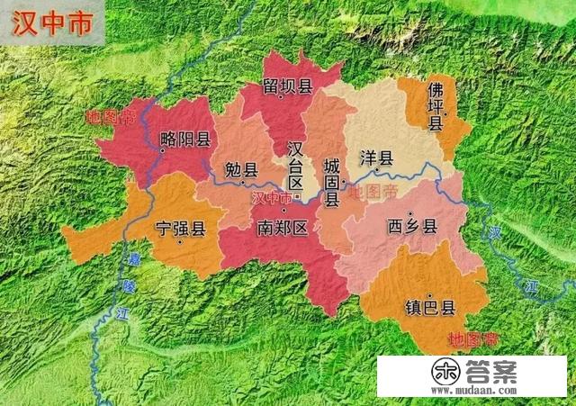 最新版‖陕西省2020年标准地图（建议收藏）