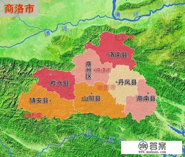 最新版‖陕西省2020年标准地图（建议收藏）