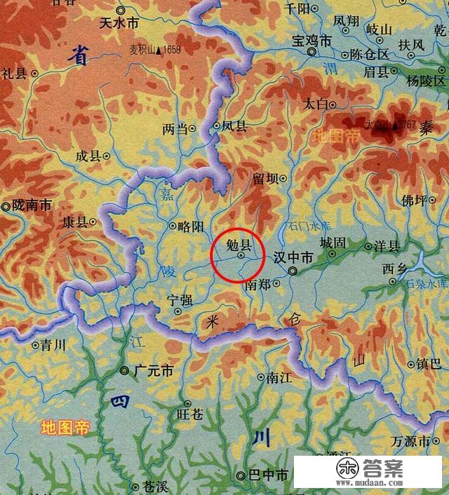 勉县对汉中有多重要？从诸葛亮去世后葬定军山可知