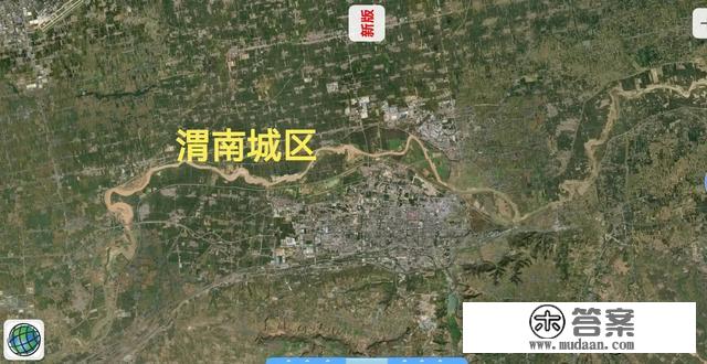 最新陕西9座非省会城市（含杨凌区）卫星地图，城市大小一目了然