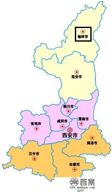 陕西省GDP总量的次席的地级市：不在关中地区，而且人均居首位