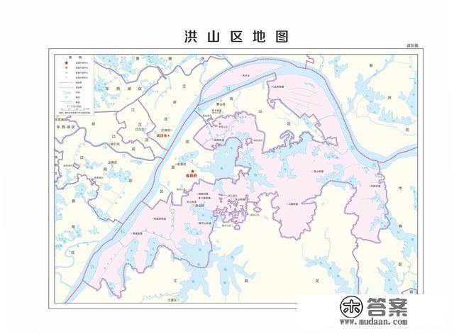 湖北省各市（州）、县地图