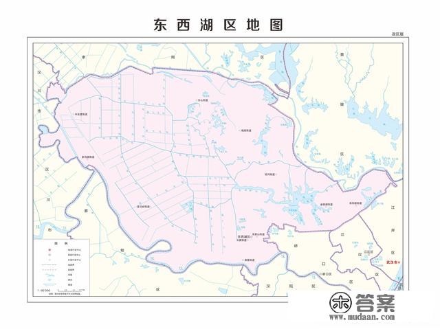 湖北省各市（州）、县地图