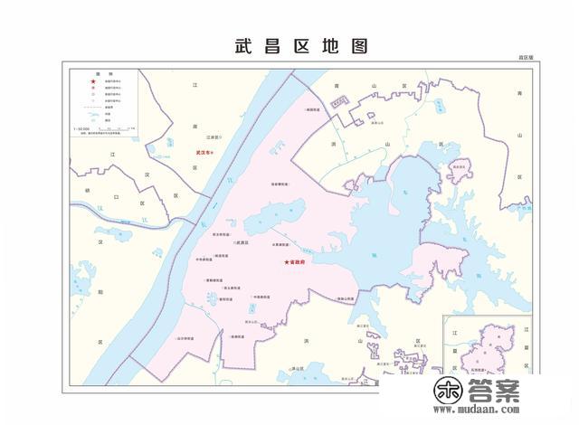 湖北省各市（州）、县地图