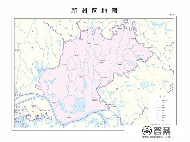 湖北省各市（州）、县地图