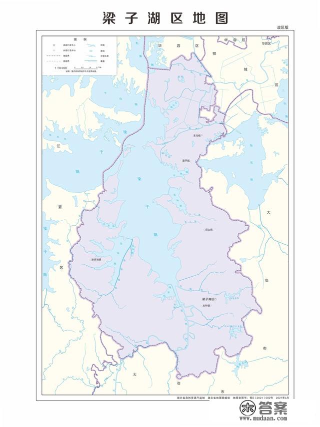 湖北省各市（州）、县地图