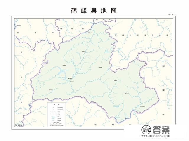 湖北省各市（州）、县地图