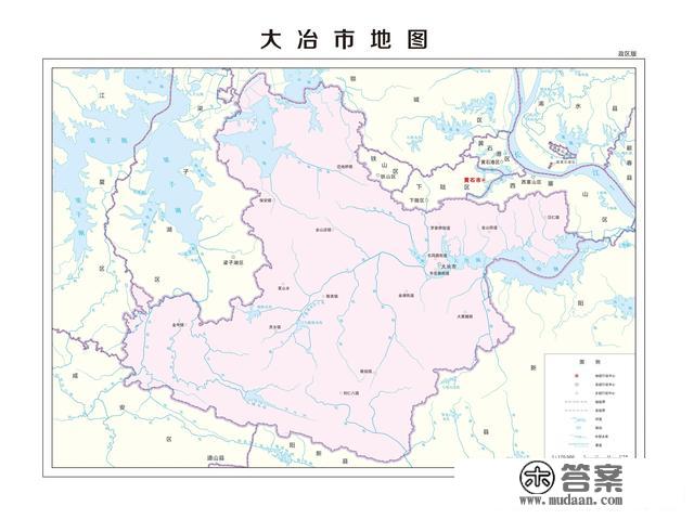 湖北省各市（州）、县地图