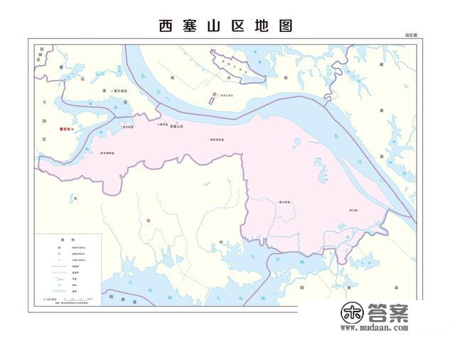 湖北省各市（州）、县地图