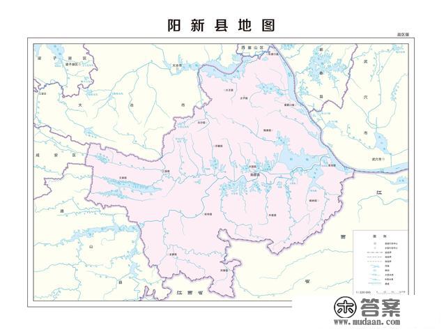 湖北省各市（州）、县地图