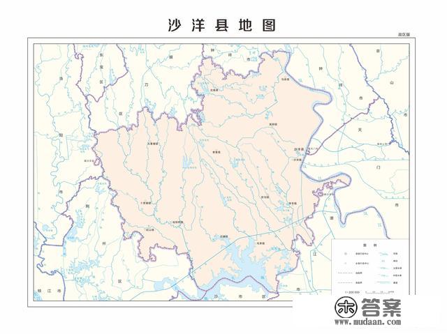 湖北省各市（州）、县地图