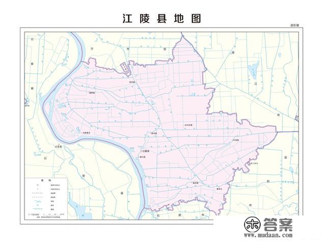 湖北省各市（州）、县地图