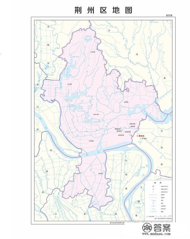 湖北省各市（州）、县地图