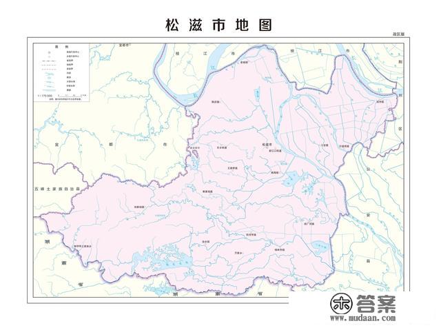 湖北省各市（州）、县地图