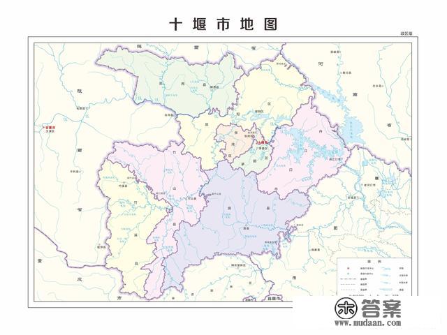 湖北省各市（州）、县地图