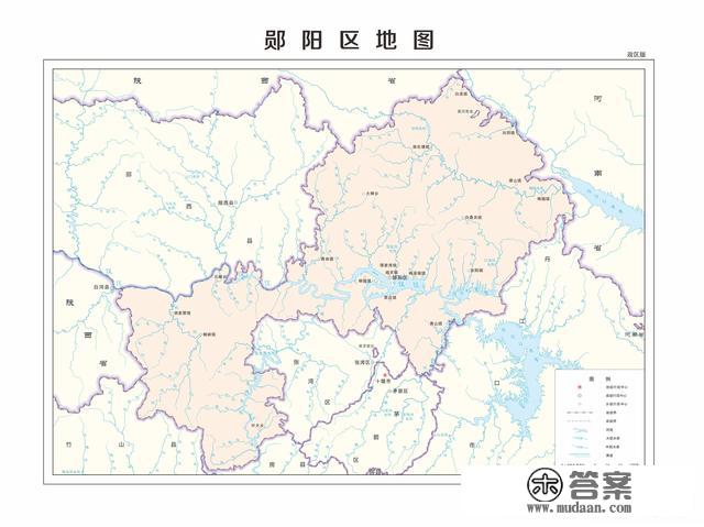 湖北省各市（州）、县地图