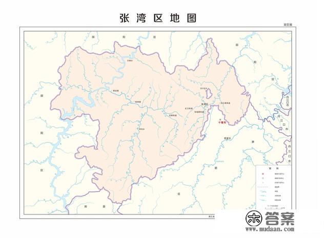 湖北省各市（州）、县地图