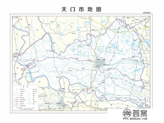 湖北省各市（州）、县地图