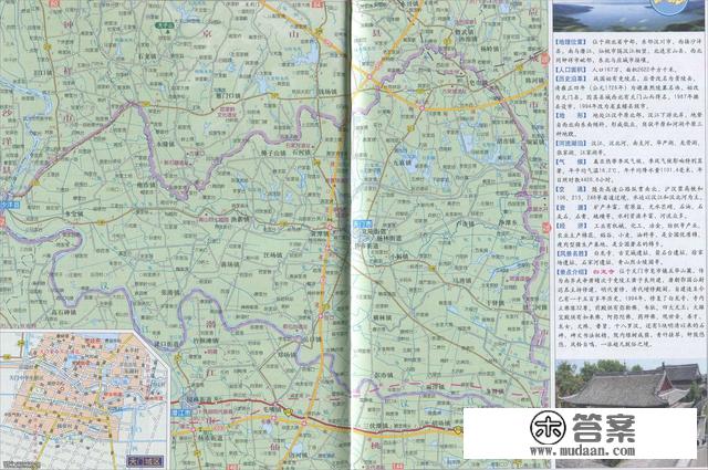 湖北省各市（州）、县地图